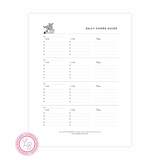 Chore Guide - Daily