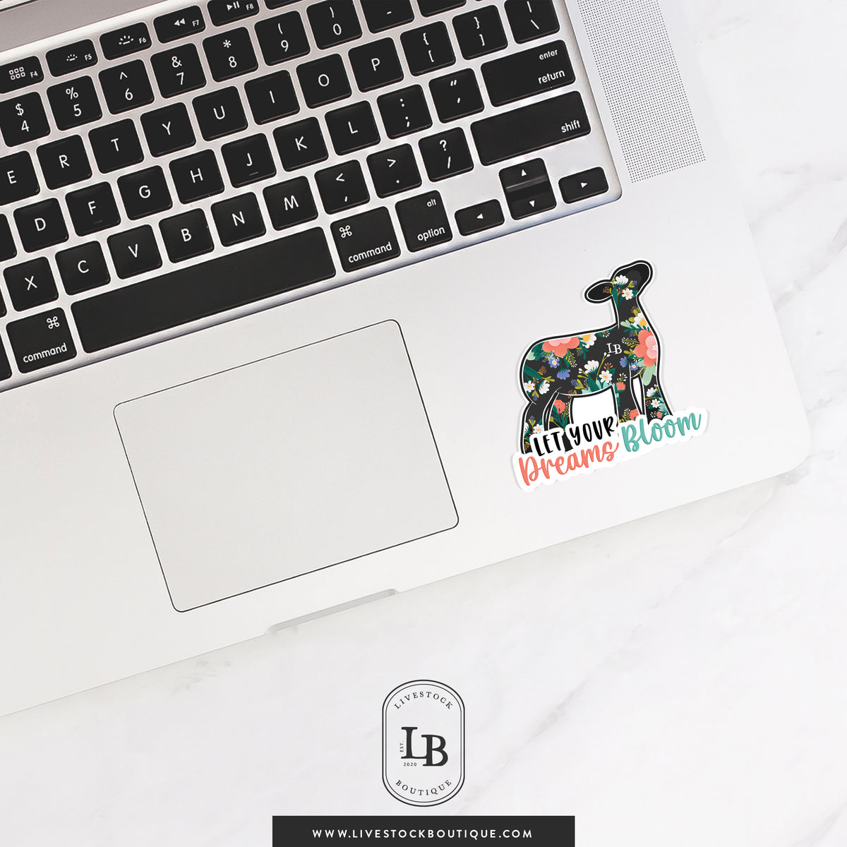 Dreams Bloom Stock Show Livestock Sticker