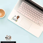 Custom Made Simple Girl Livestock Stickers Stock Show Livestock - Livestock & Co. Boutique