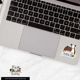 Custom Made Simple Girl Livestock Stickers Stock Show Livestock - Livestock & Co. Boutique