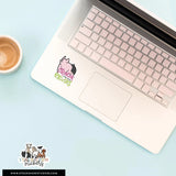 Custom Made Stronger Than Your Excuses Livestock Stickers Stock Show Livestock - Livestock & Co. Boutique