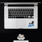 Custom Made Thin Blue Line Support Livestock Stickers Stock Show Livestock - Livestock & Co. Boutique