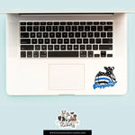 Custom Made Thin Blue Line Support Livestock Stickers Stock Show Livestock - Livestock & Co. Boutique