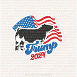 Custom Made Trump 2024 Livestock Stickers Stock Show Livestock - Livestock & Co. Boutique