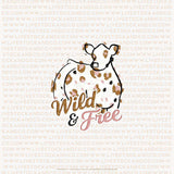 Custom Made Wild & Free Livestock Stickers Stock Show Livestock - Livestock & Co. Boutique