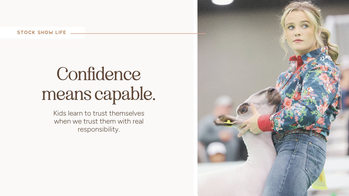 Confidence Beyond the Banner: What the Stock Show Really Teaches Kids
