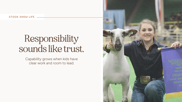 Raising Capable Kids Through Responsibility, Not Pressure
