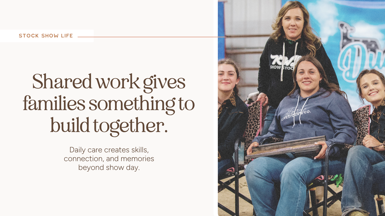 How your family can benefit from showing livestock