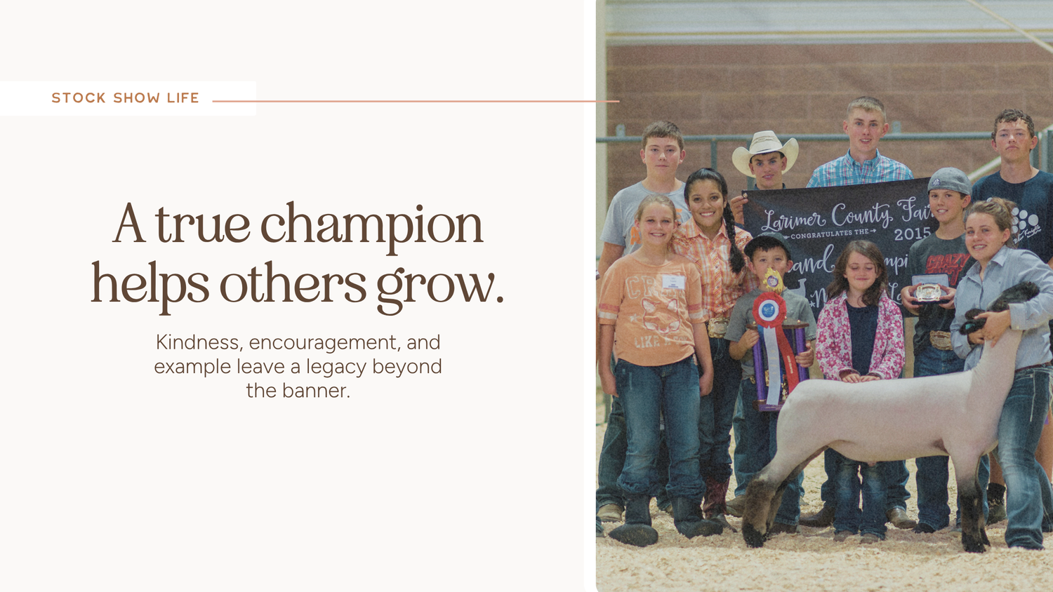 The True Heart of a Champion: It’s More Than Banners and Buckles