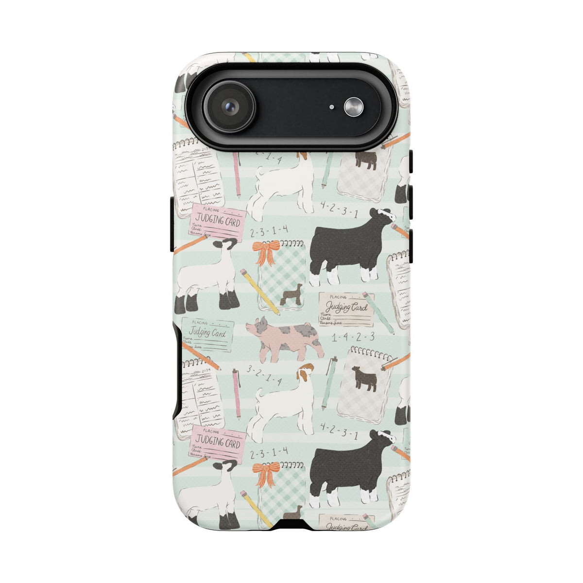 Livestock Judging Phone Case - Mint