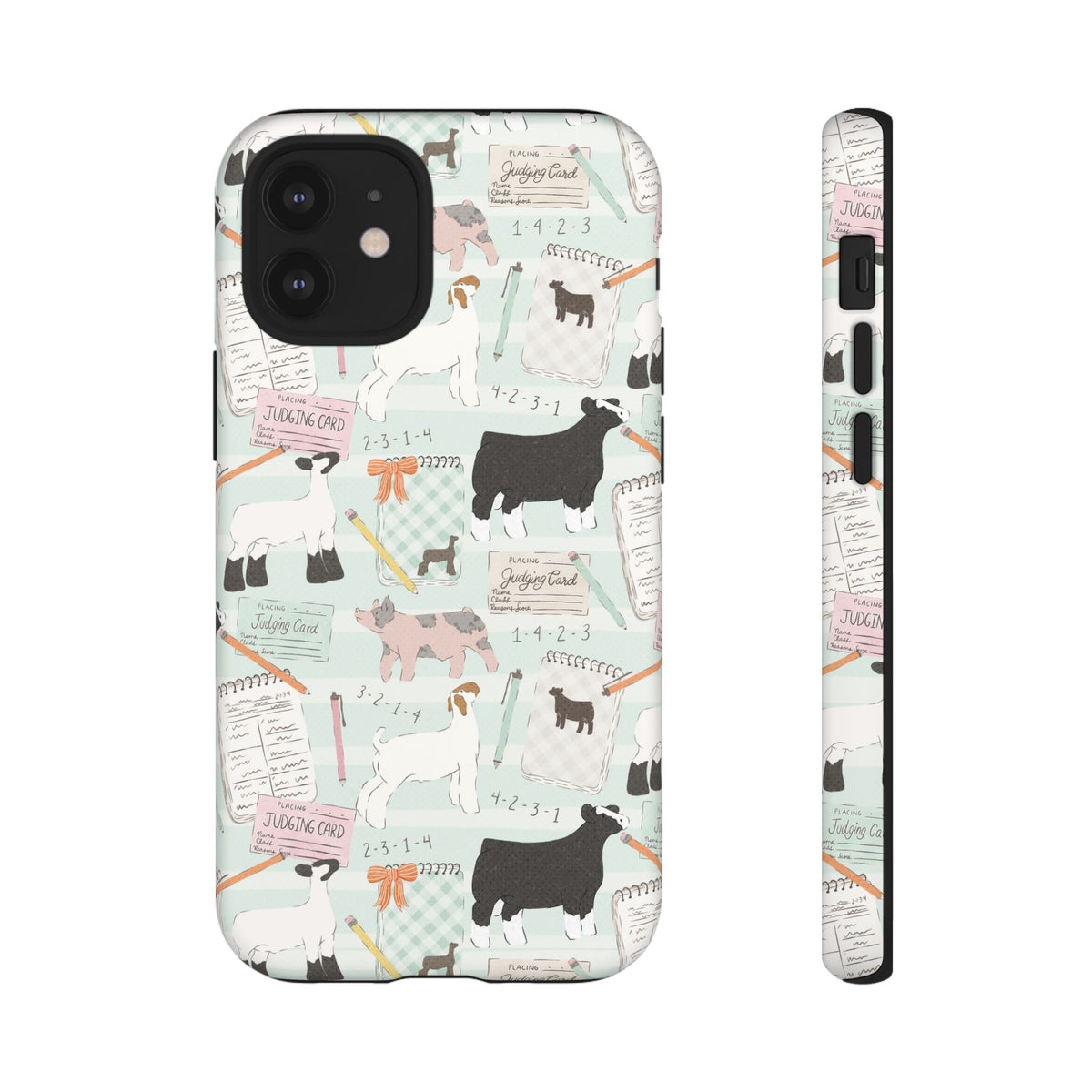 Livestock Judging Phone Case - Mint