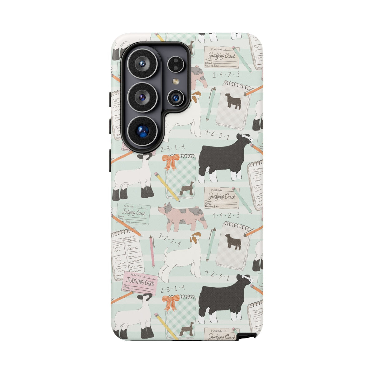 Livestock Judging Phone Case - Mint
