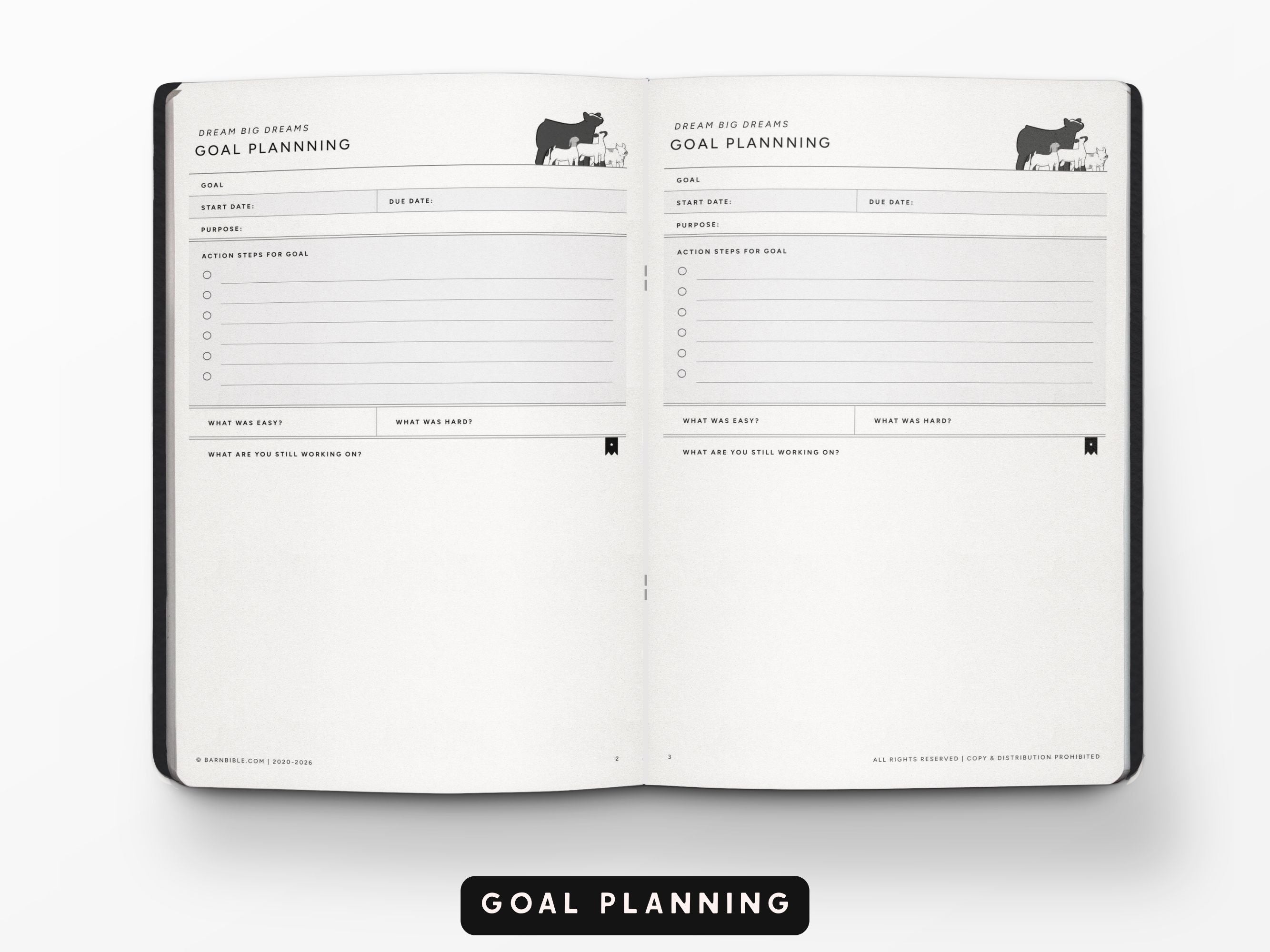 Mini Barn Bible™ Show Planner Edition