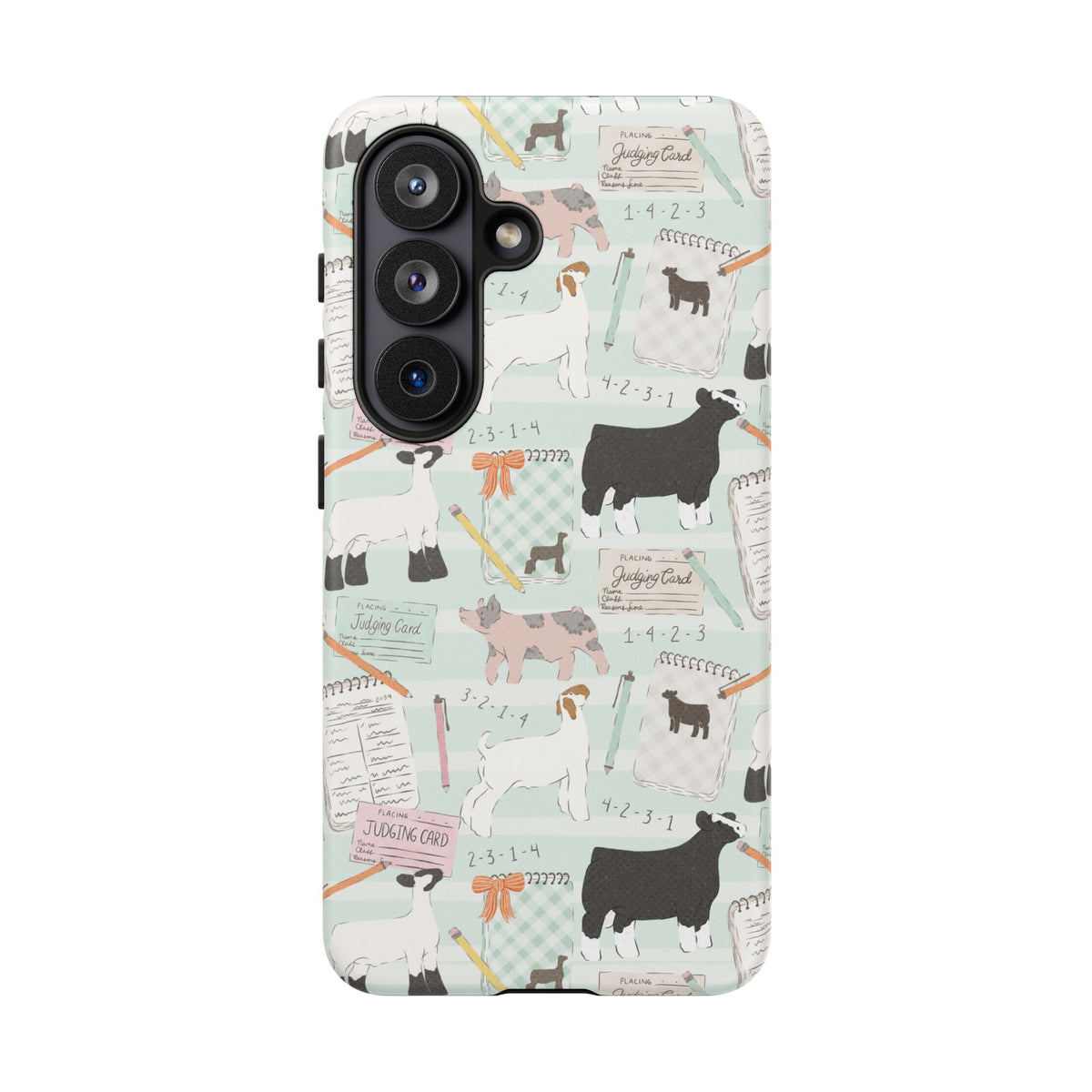 Livestock Judging Phone Case - Mint