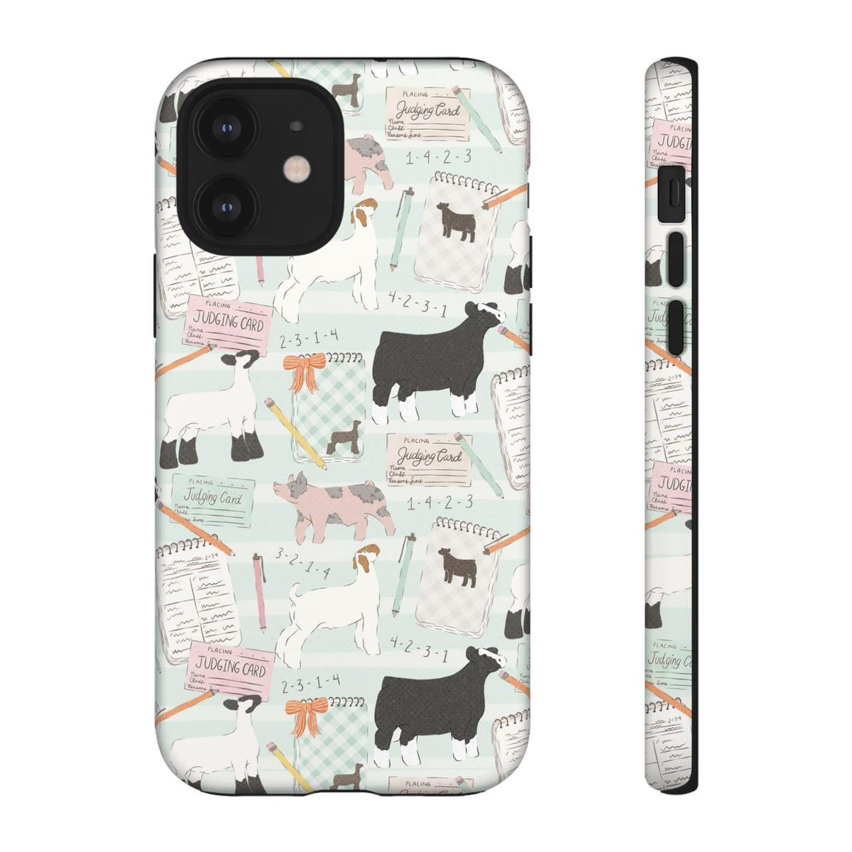 Livestock Judging Phone Case - Mint