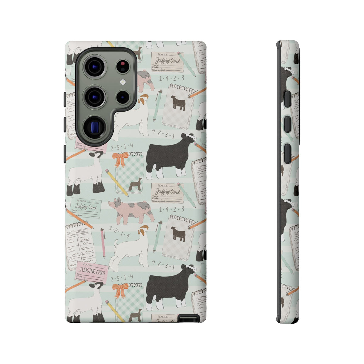 Livestock Judging Phone Case - Mint