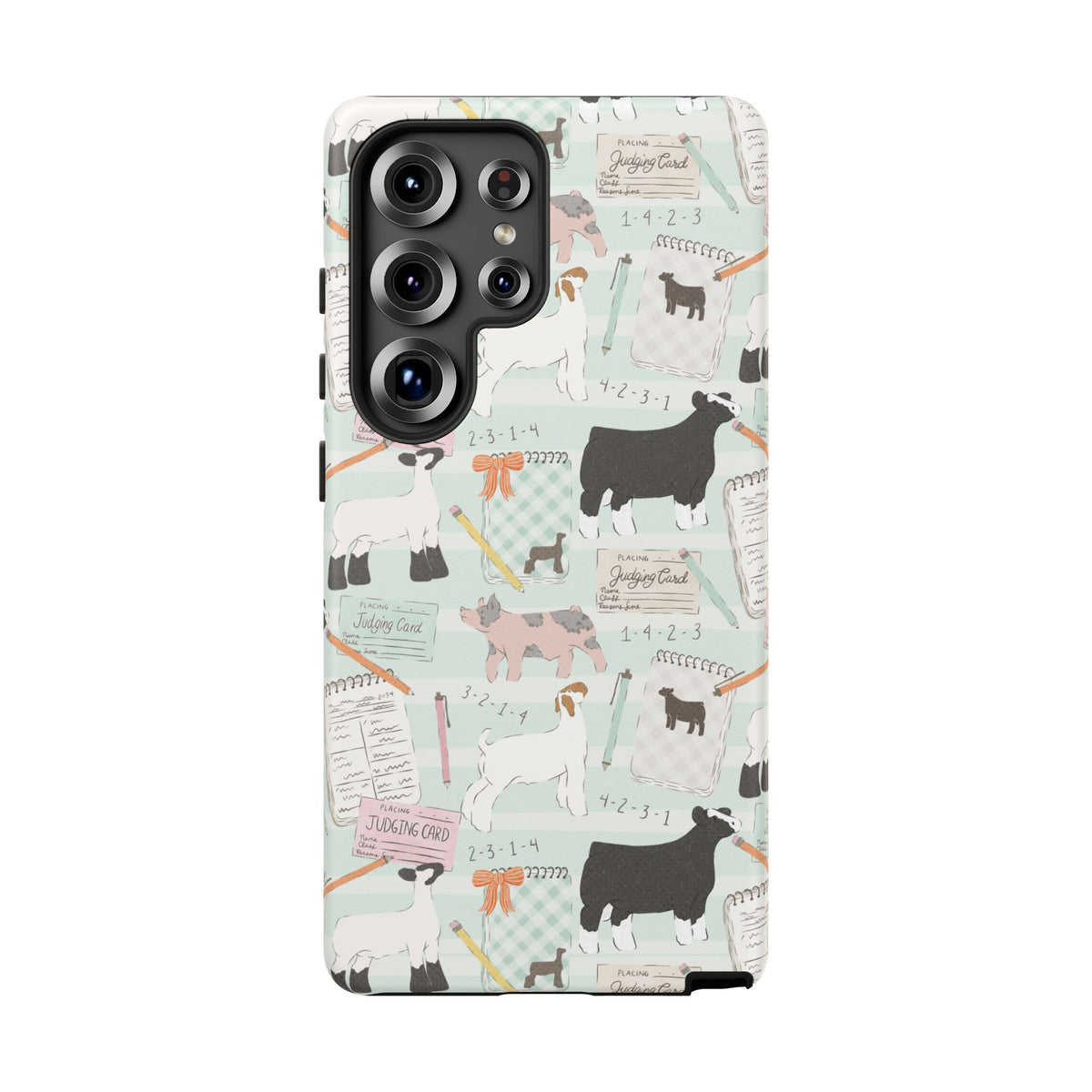 Livestock Judging Phone Case - Mint