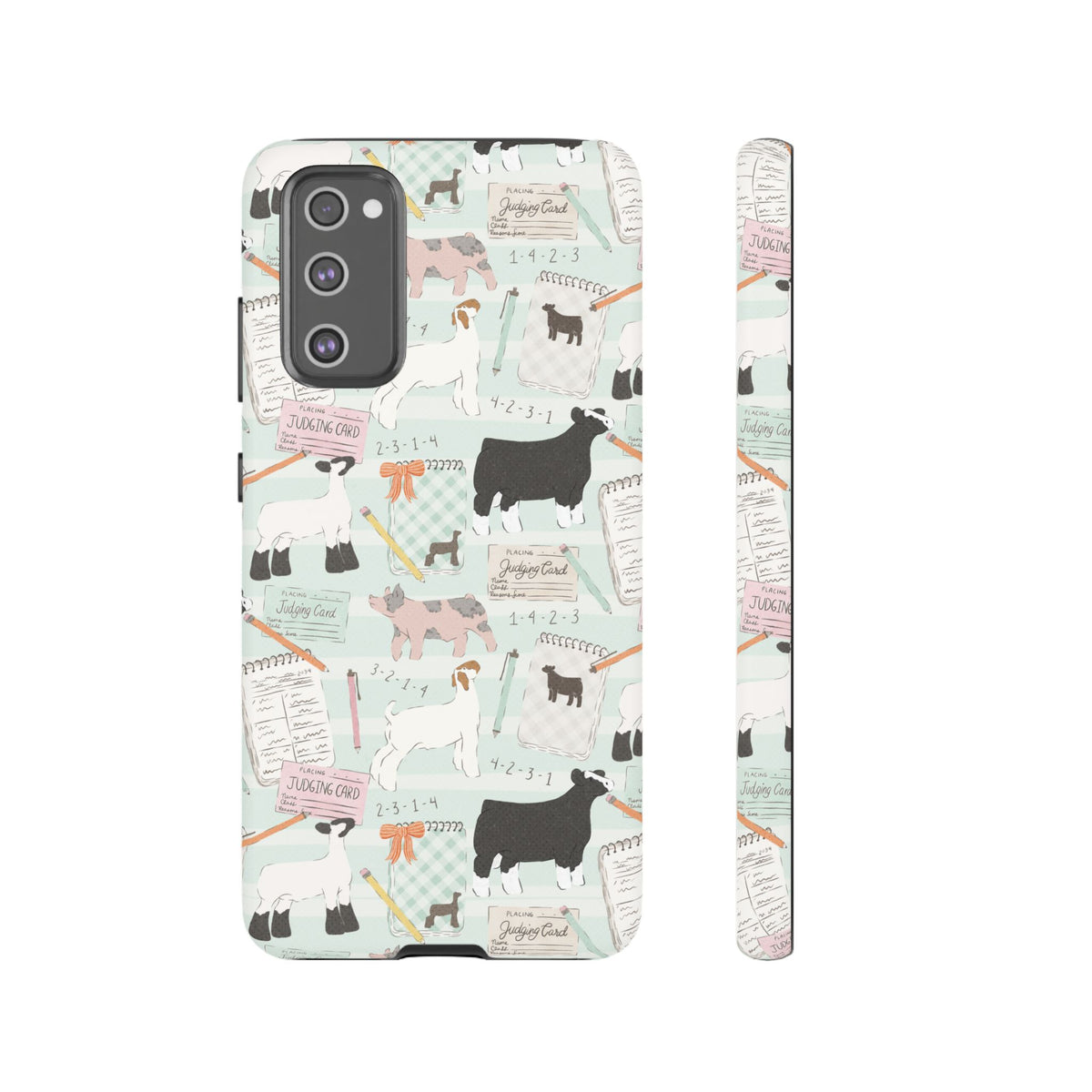 Livestock Judging Phone Case - Mint