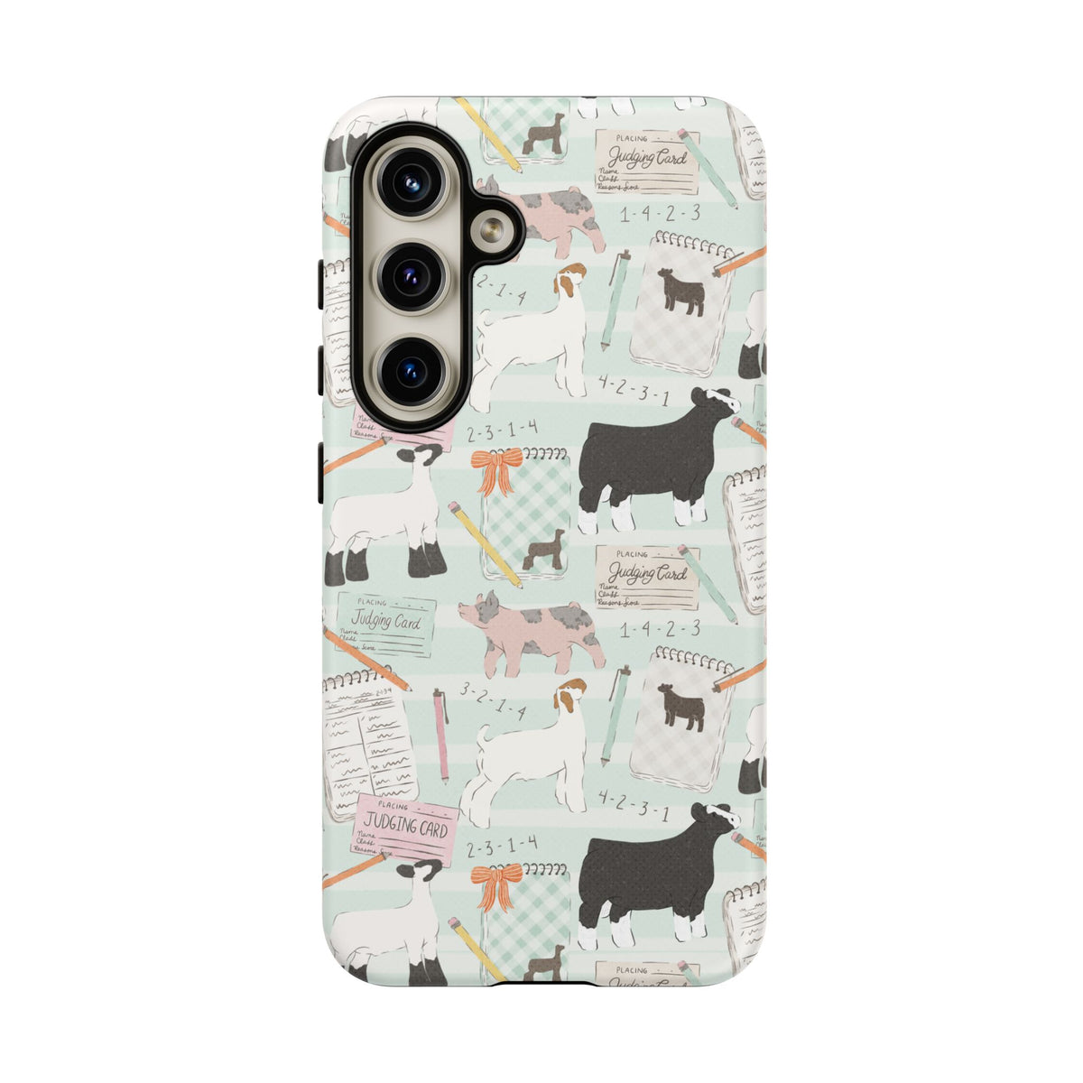 Livestock Judging Phone Case - Mint