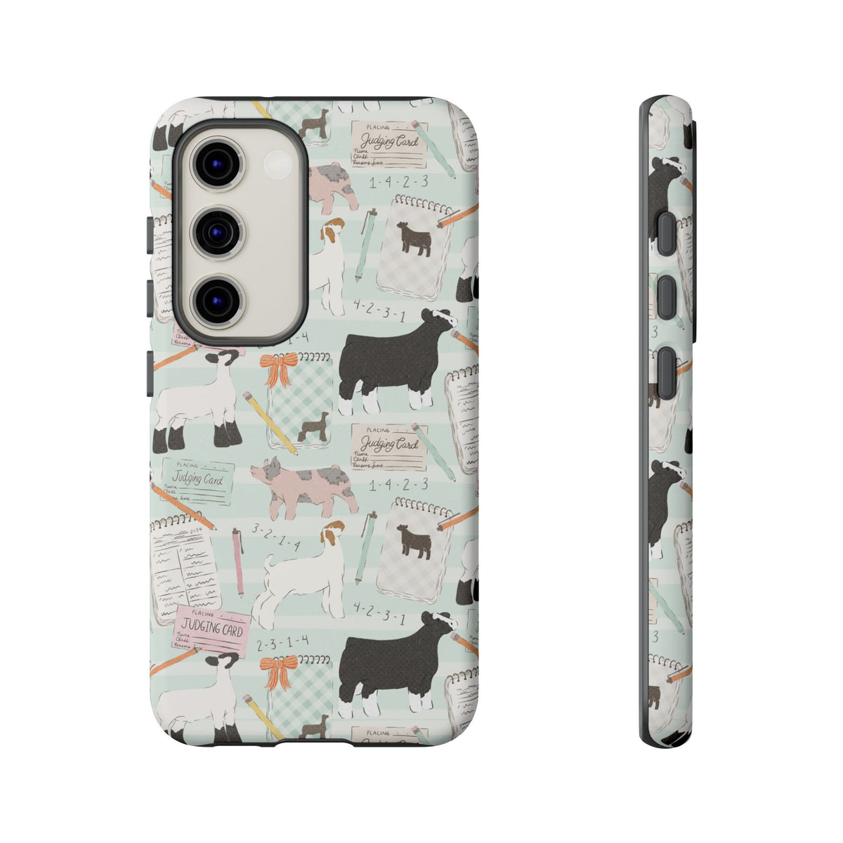 Livestock Judging Phone Case - Mint