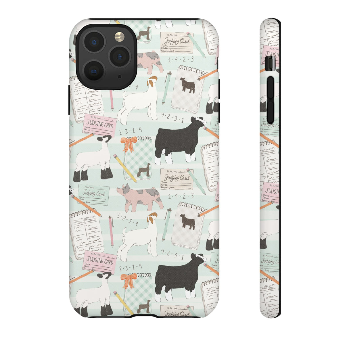 Livestock Judging Phone Case - Mint