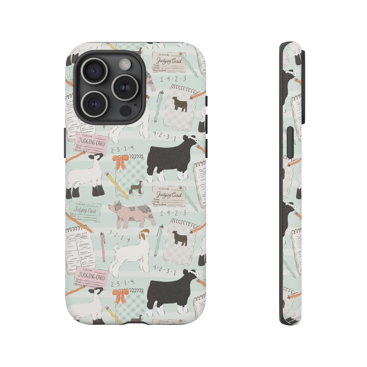 Livestock Judging Phone Case - Mint