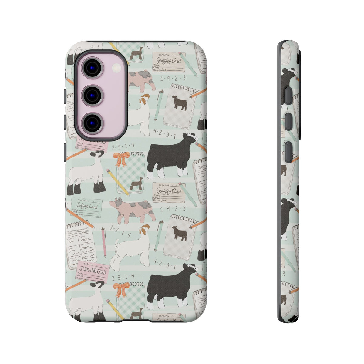Livestock Judging Phone Case - Mint