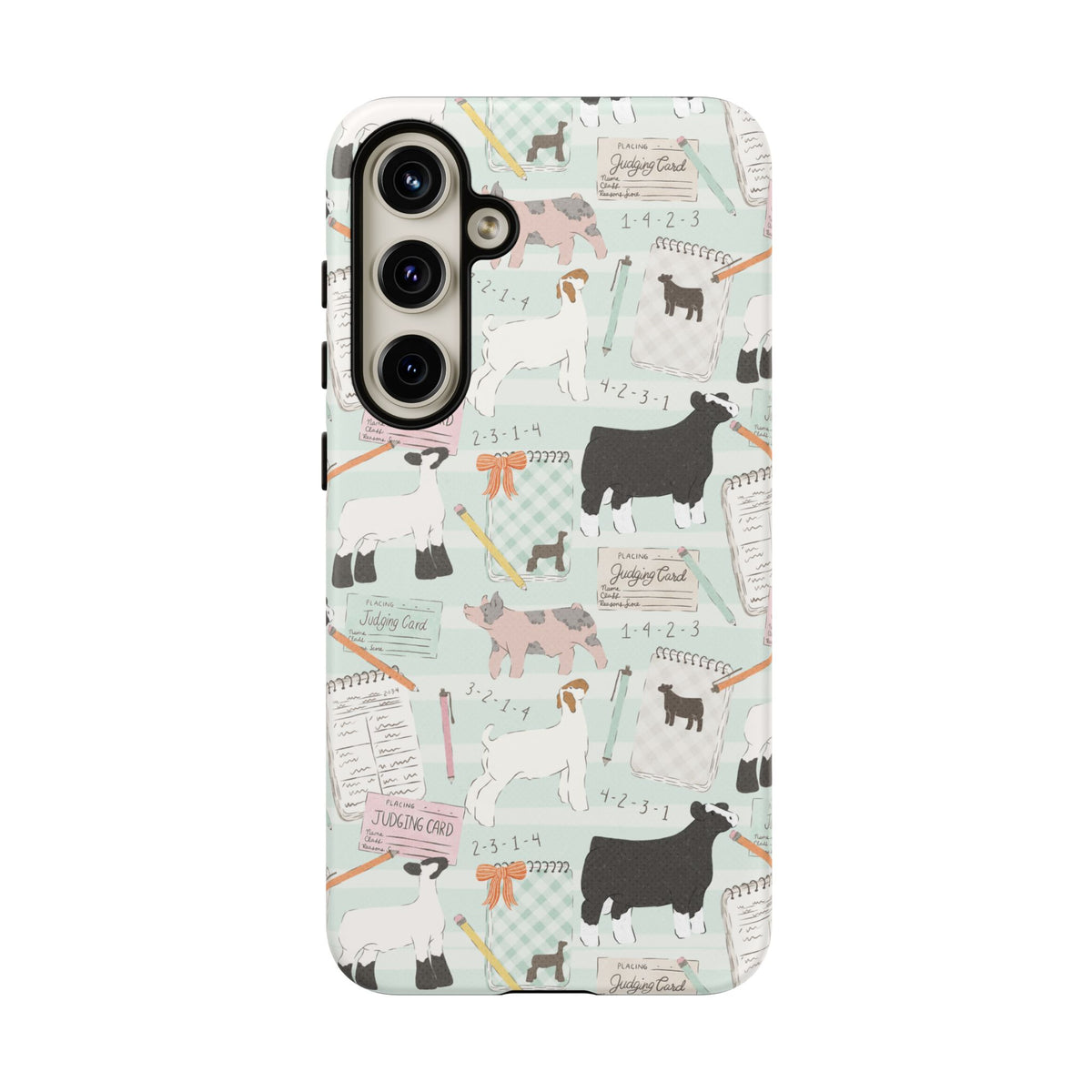 Livestock Judging Phone Case - Mint