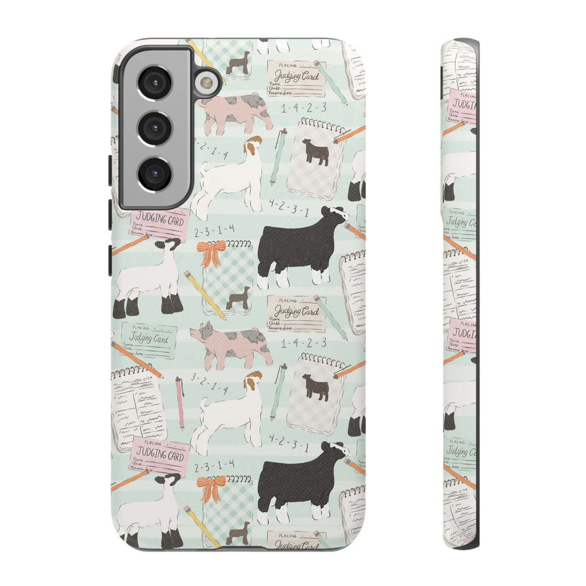 Livestock Judging Phone Case - Mint