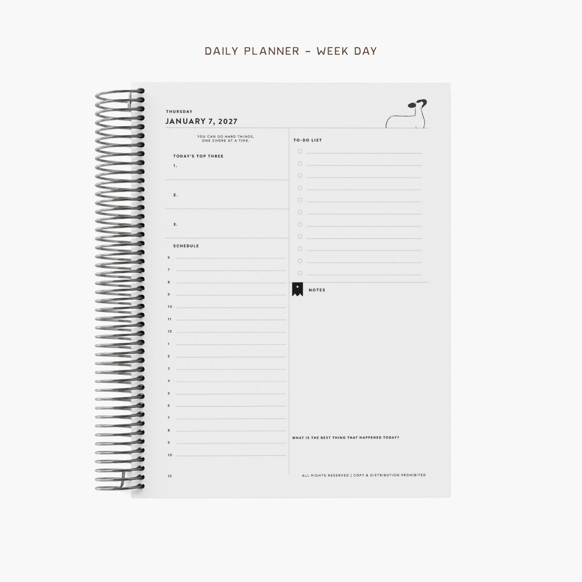 Personalized Daily Planner for Livestock Families | Barn Bible™