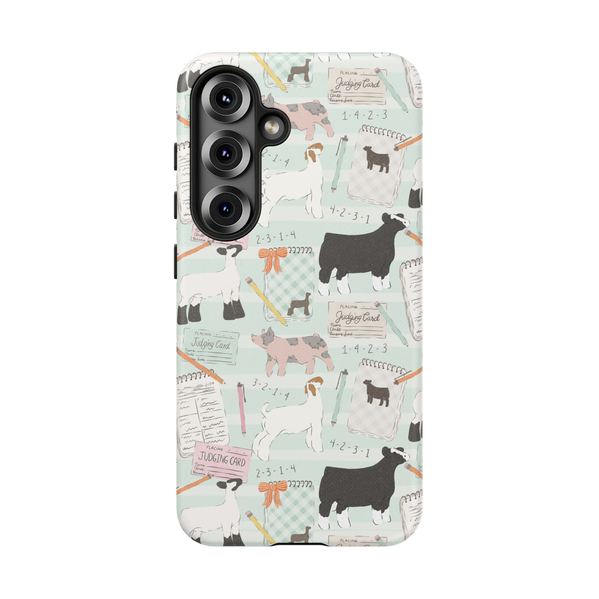 Livestock Judging Phone Case - Mint