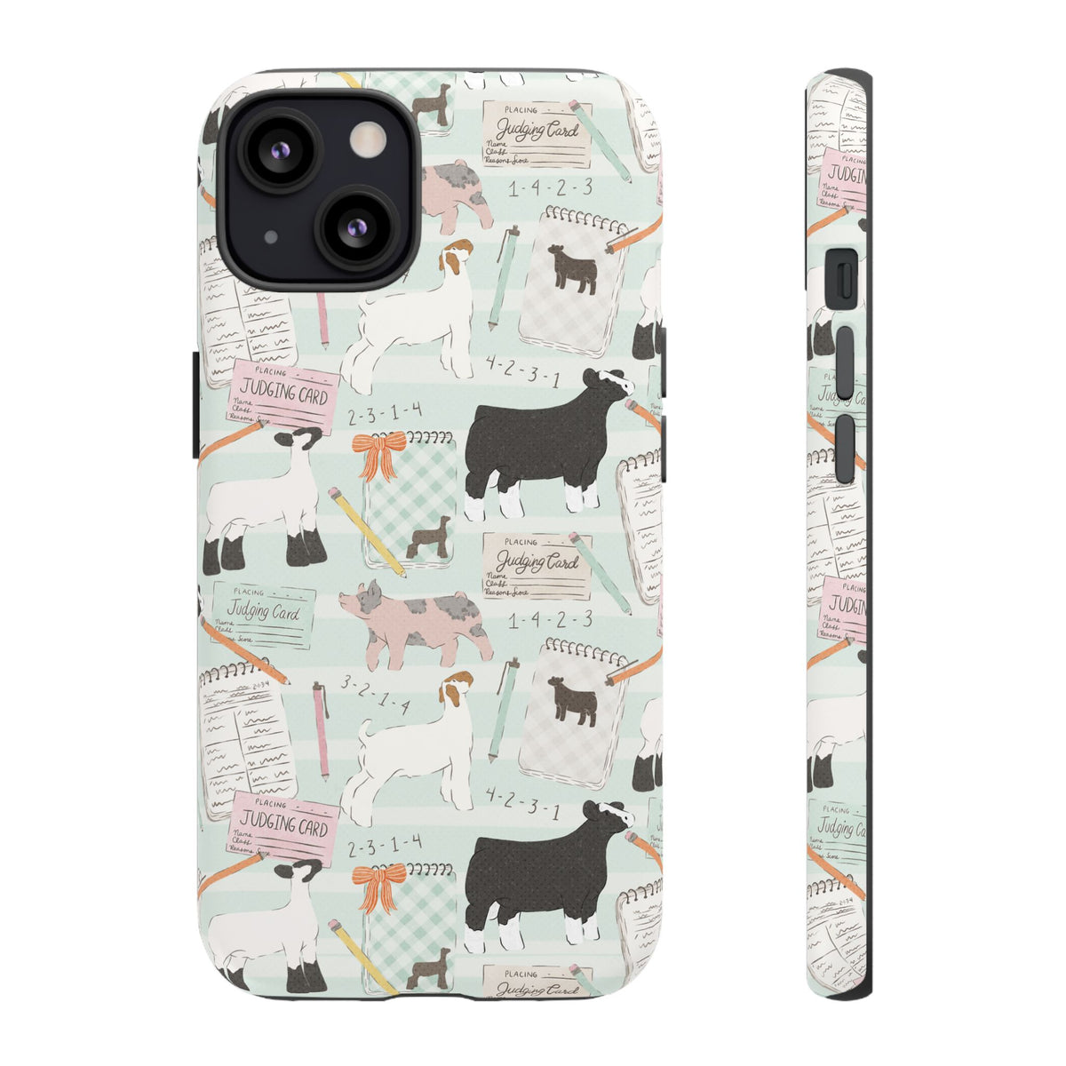 Livestock Judging Phone Case - Mint