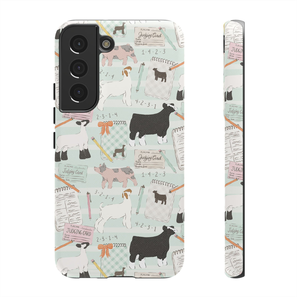 Livestock Judging Phone Case - Mint