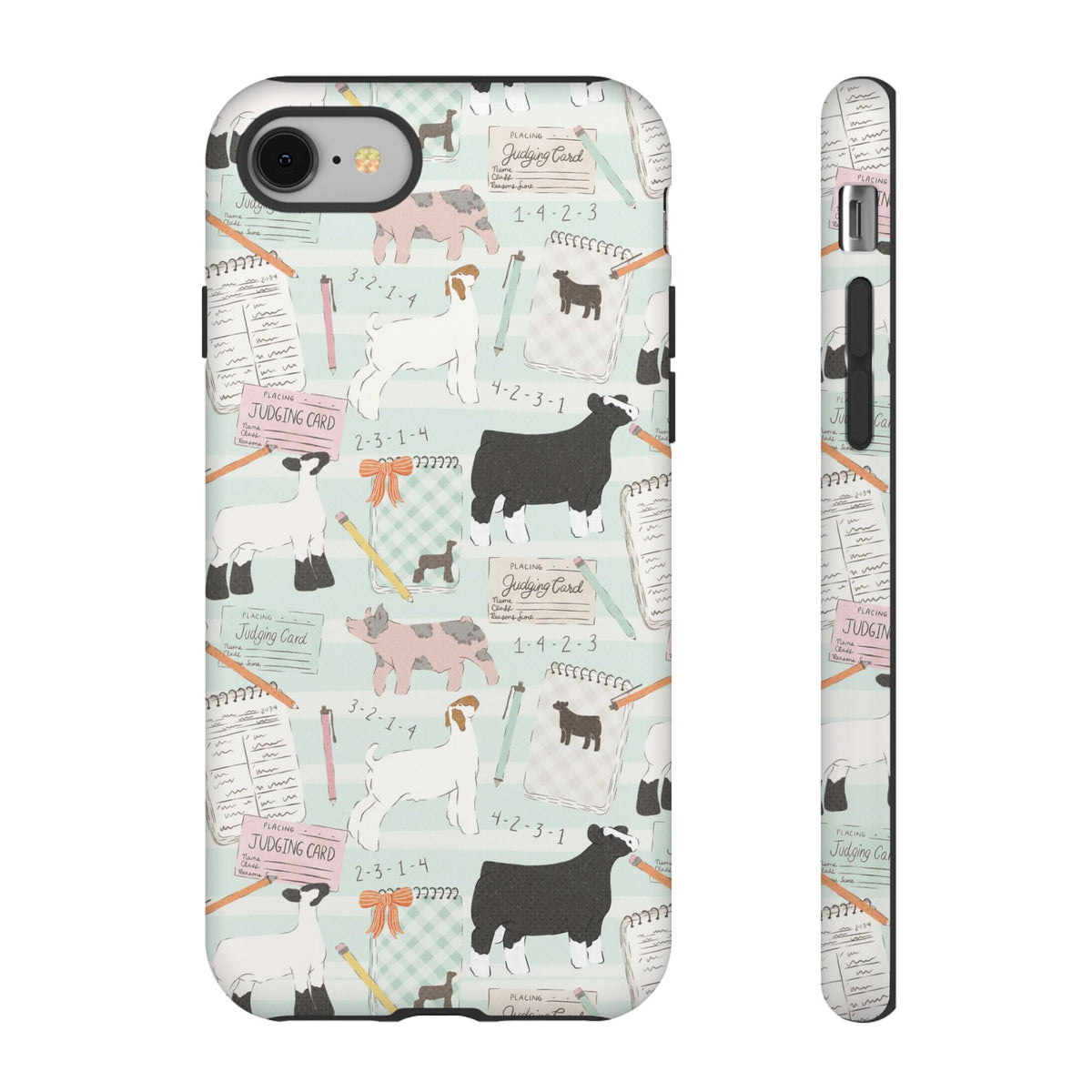 Livestock Judging Phone Case - Mint
