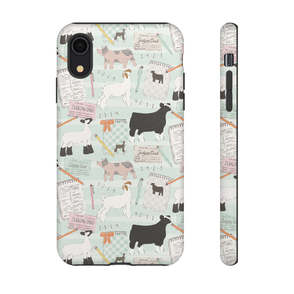 Livestock Judging Phone Case - Mint