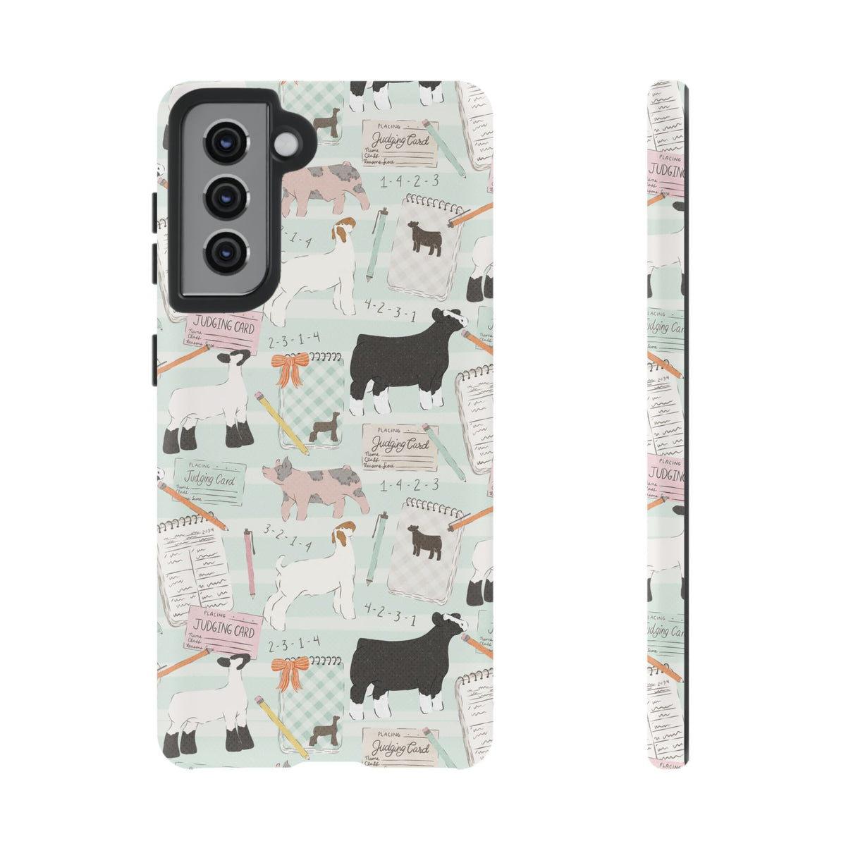 Livestock Judging Phone Case - Mint
