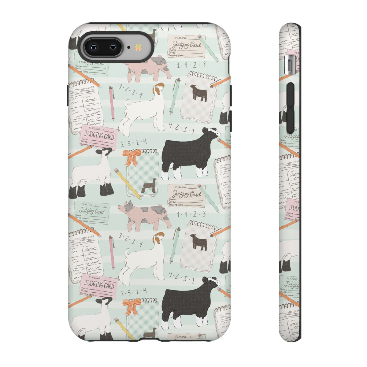 Livestock Judging Phone Case - Mint