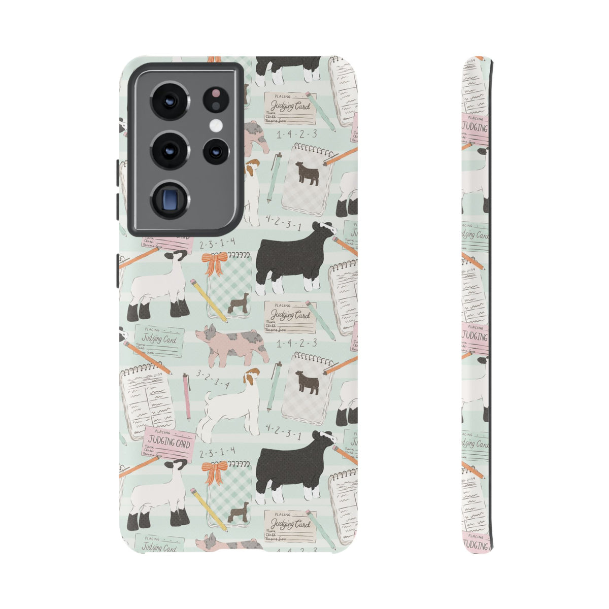 Livestock Judging Phone Case - Mint