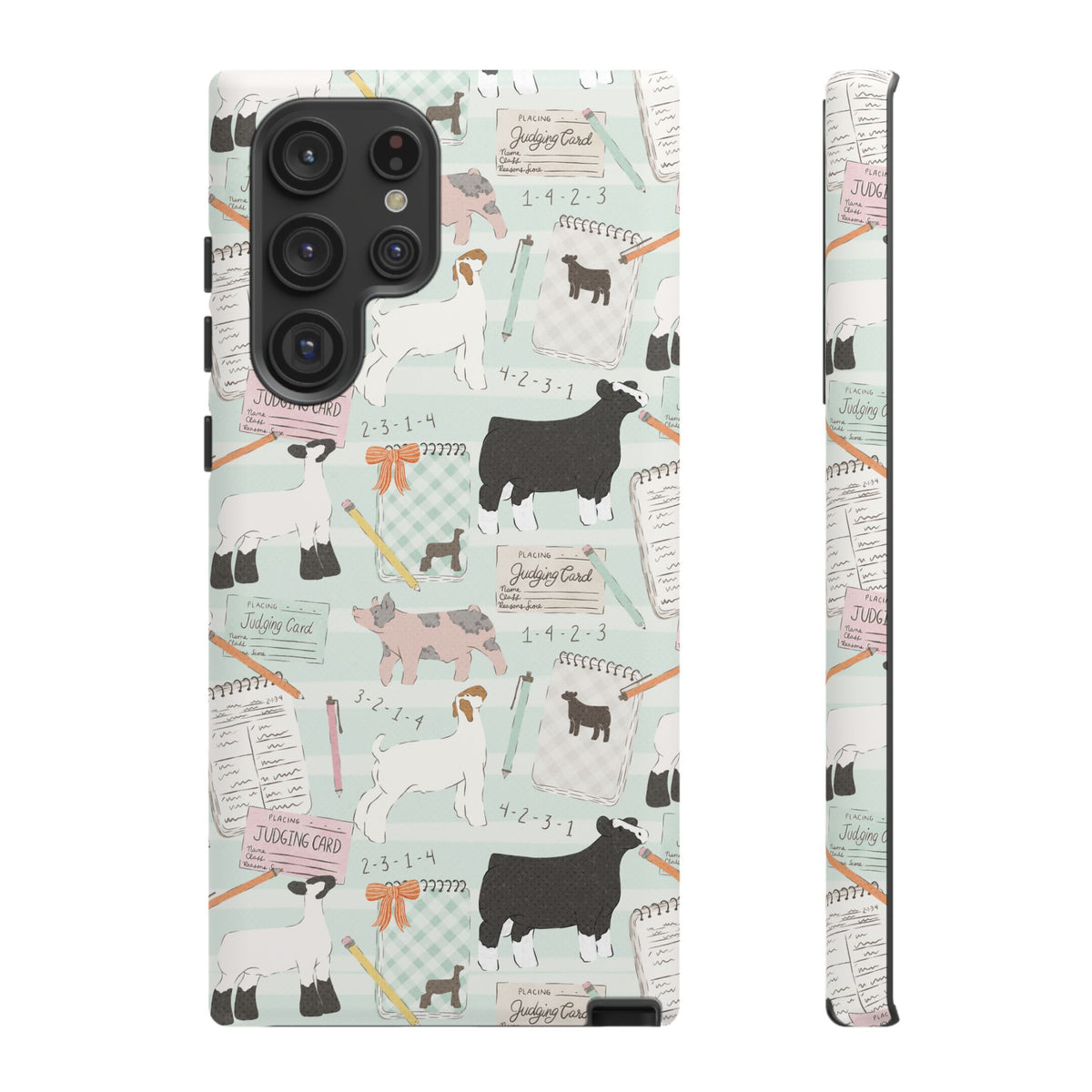 Livestock Judging Phone Case - Mint