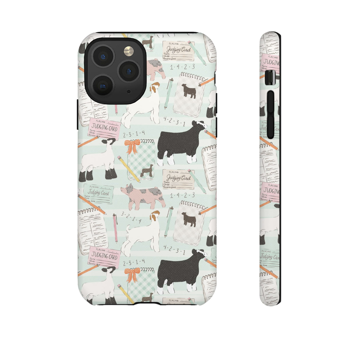Livestock Judging Phone Case - Mint