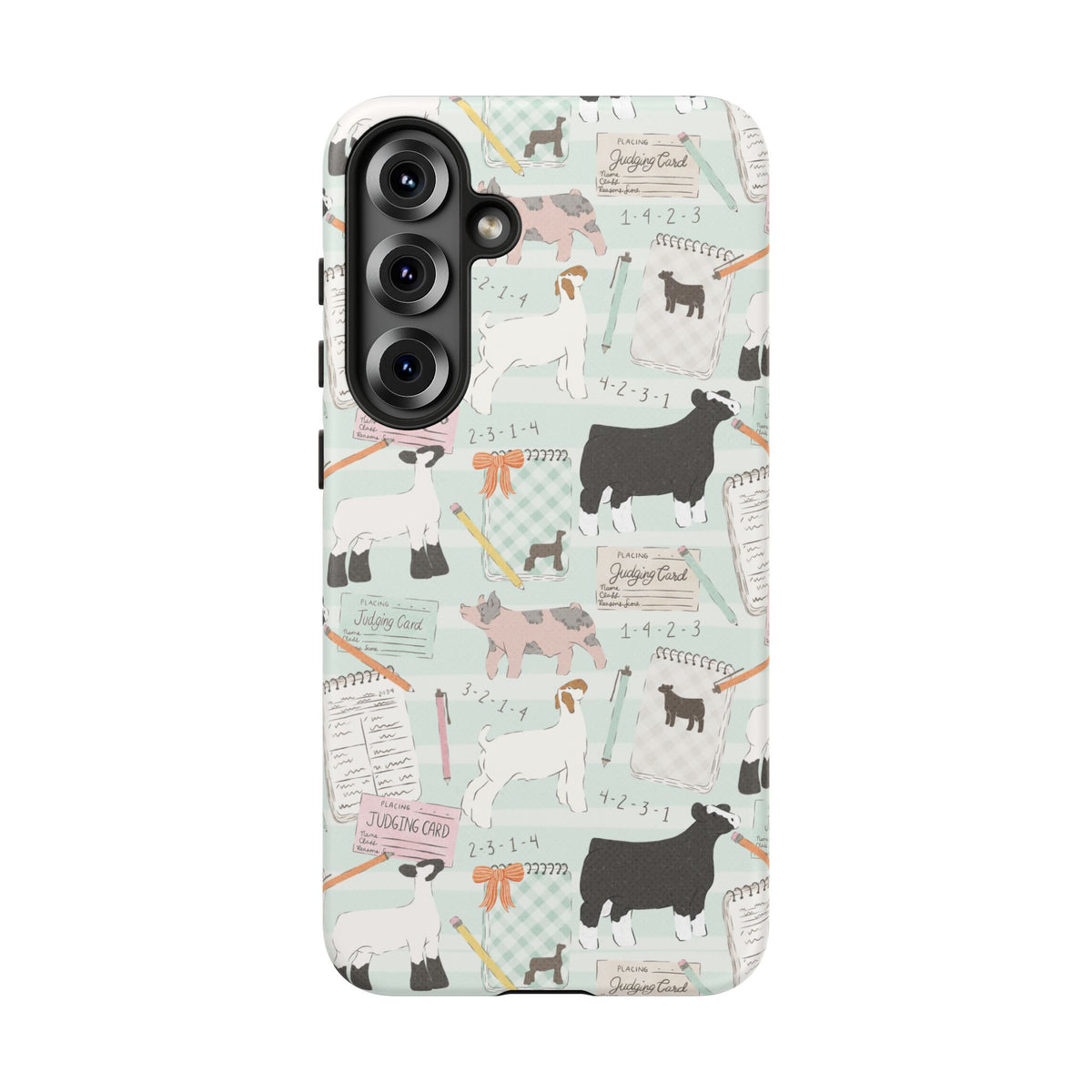 Livestock Judging Phone Case - Mint