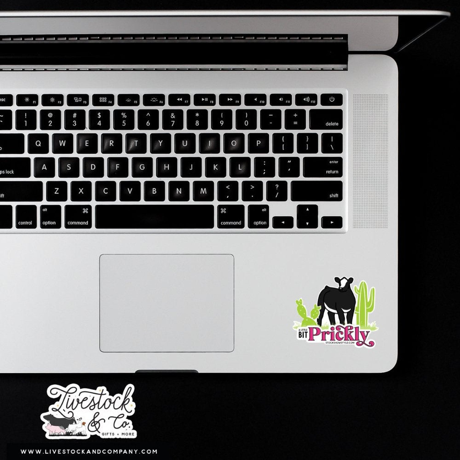 A Little Bit Prickly Stock Show Livestock Sticker