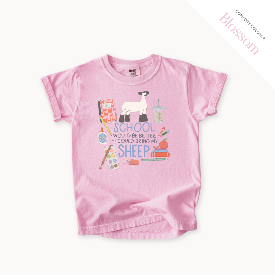School Would Be Better Sheep - Youth T-Shirt