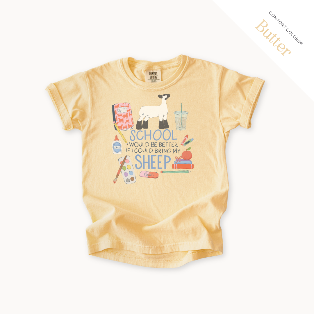 School Would Be Better Sheep - Youth T-Shirt