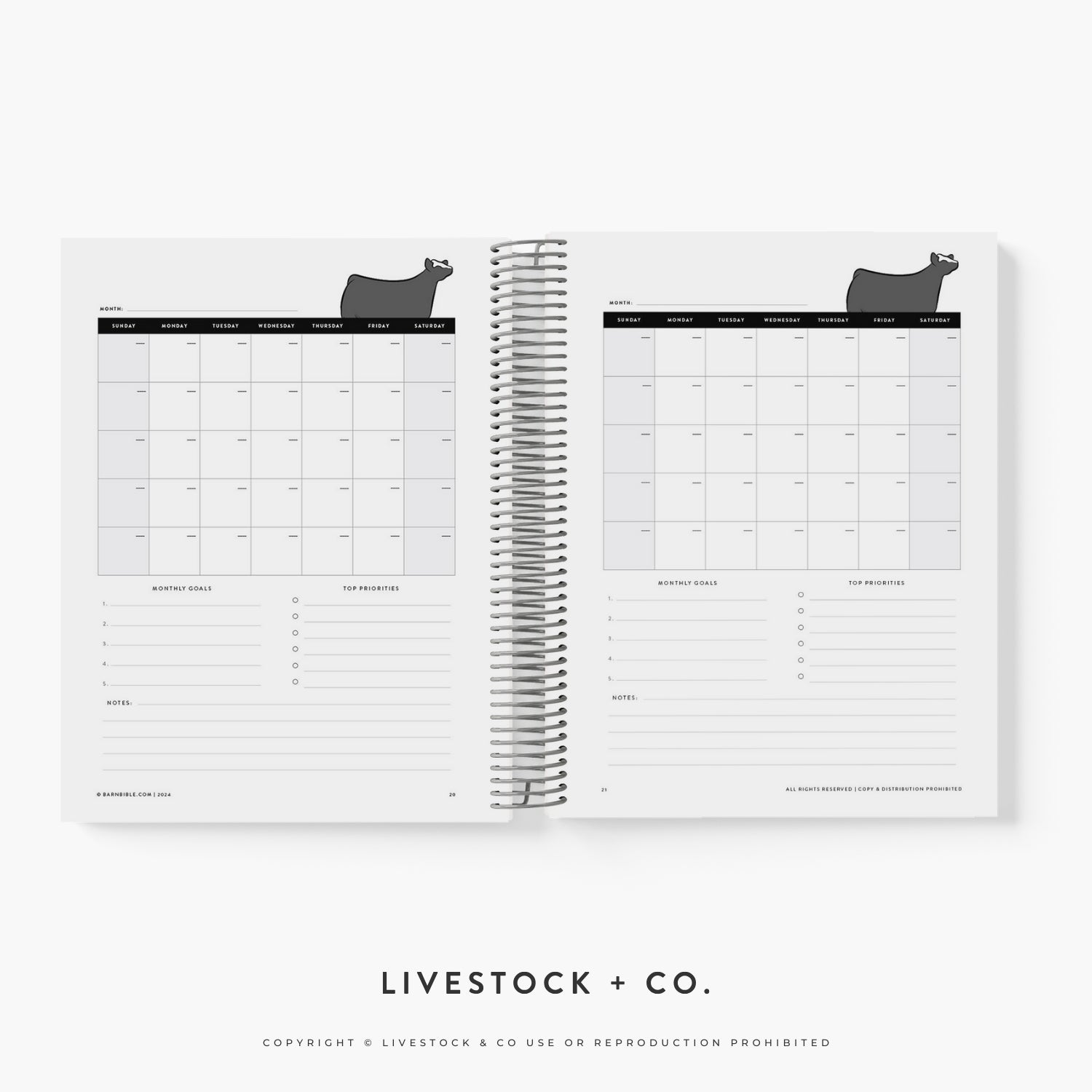 Personalized Barn Bible™ Donor & Recip Planner