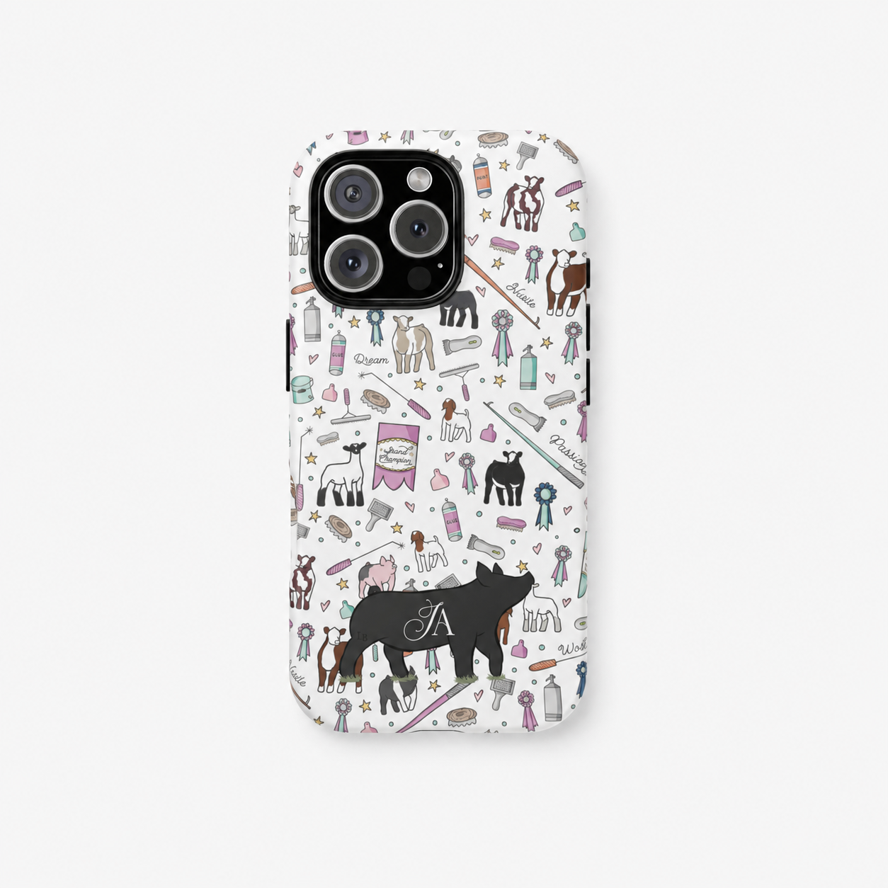 Personalized Livestock Phone Case for iPhone & Samsung