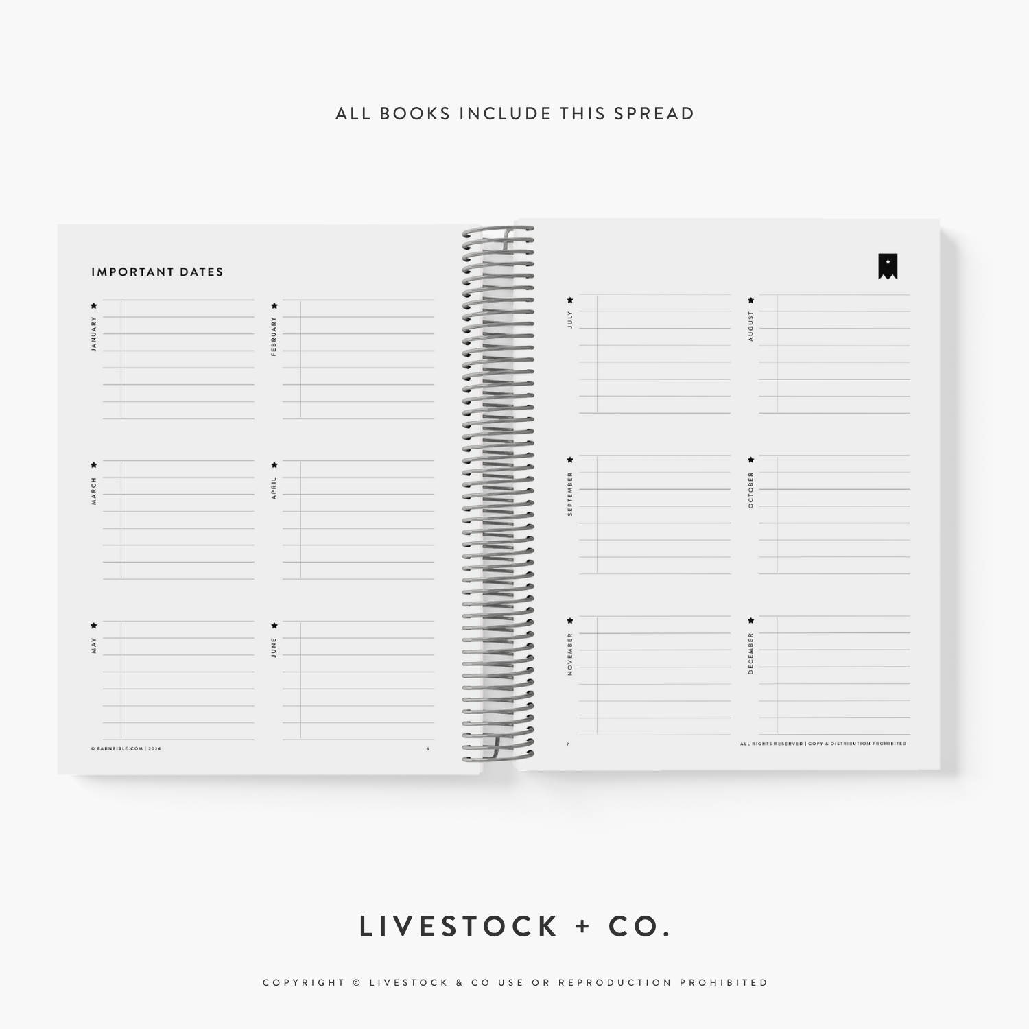 Personalized Barn Bible™ Breeding & Lambing Planner