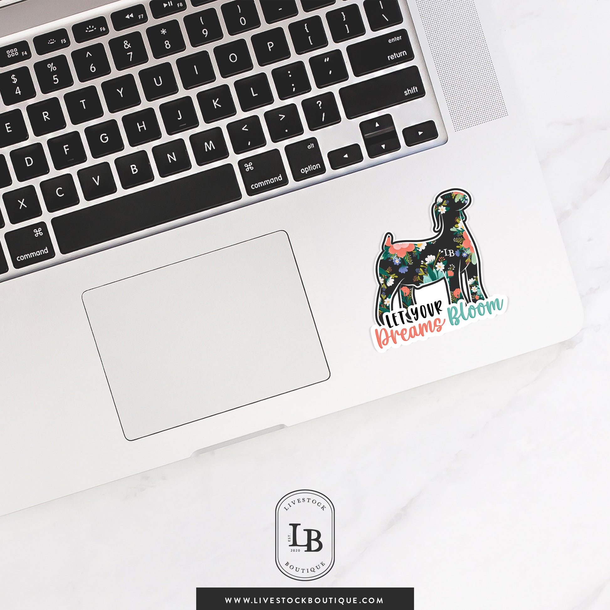 Dreams Bloom Stock Show Livestock Sticker
