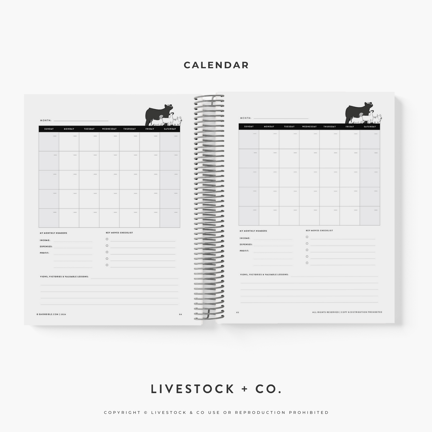 Personalized Barn Bible™ Expense Planner