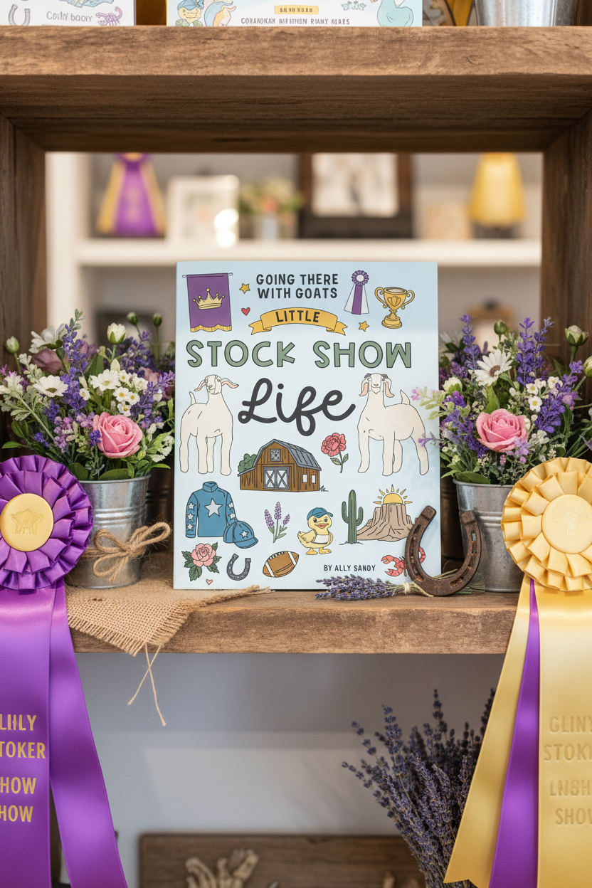 Little Stock Show Life: Going There with Goats Coloring Book